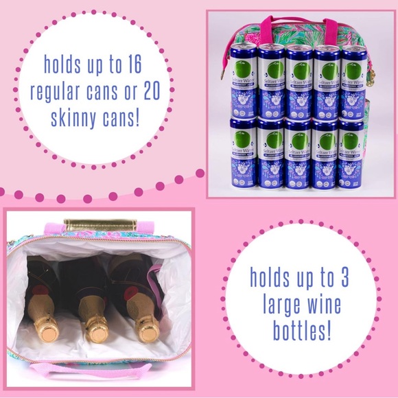 NWT Lilly Pulitzer Backpack Cooler ‘Coming In Hot’ - Picture 12 of 12